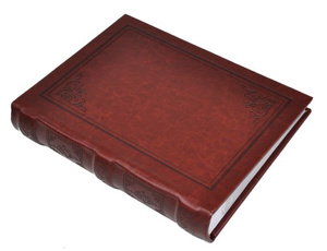 Album na zdjęcia w rozmiarze 10x15 - 200 zdjęć do wsuwania - 10x15/200 JOURNAL - Mahoń - ekoskóra