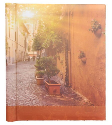 Album Samoprzylepny DRS10V ACTIV - brązowy - włoska uliczka