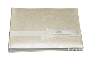 Album tradycyjny FA 5196 SILK RIBBON - ECRU - kremowe karty