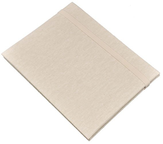 Album harmonijka typu jamnik 15x20/12 - LP-1281 CANVAS - Kremowy