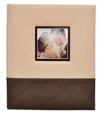 Album na zdjęcia do wklejania tradycyjny DBCS30 CENTURY  - 30 kart - Kawa z mlekiem  - CZARNE KARTY