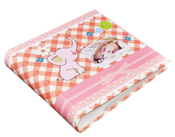 Album na 200 zdjęć w formacie 10x15 cm - Różowy - BABY4