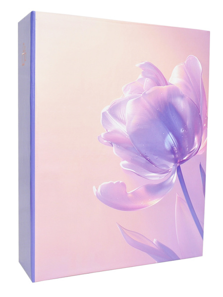 Album na zdjęcia w rozmiarze 10x15 - 304 zdjęcia do wsuwania - 10x15/304 DREAM FLOWER- różowy -  kwiaty