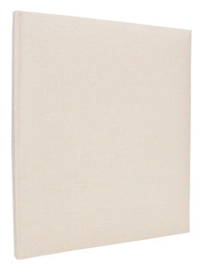 Album na zdjęcia do wklejania - tradycyjny DBCS20 LINEN SAND - Piaskowy - Kremowe karty - 40 kart 20 stron - materiałowa okładka