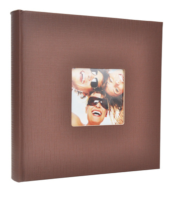 Album na zdjęcia w rozmiarze 10x15 cm - 200 zdjęć do wsuwania - BASIC BROWN - Brązowy