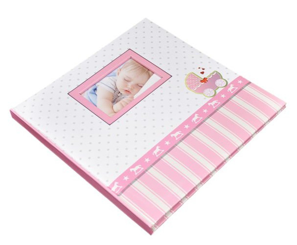 Album tradycyjny DBCSS10 BUGGY - różowy - Kremowe Karty