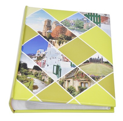 Album na zdjęcia w rozmiarze 10x15 cm - 200 zdjęć do wsuwania - MAY - Zielony - widoki - góry