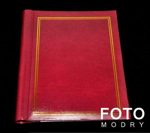 Album na zdjęcia Samoprzylepny / pod folię - 10 kart 20 stron - DRS10V CLASSIC - Bordowy