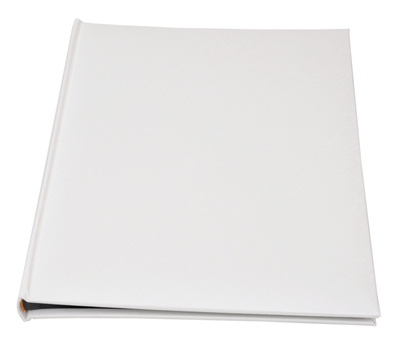 Album na zdjęcia do wklejania 20 kart 40 stron - tradycyjny DBCS20 CLEAN WHITE - ecru - CZARNE KARTY