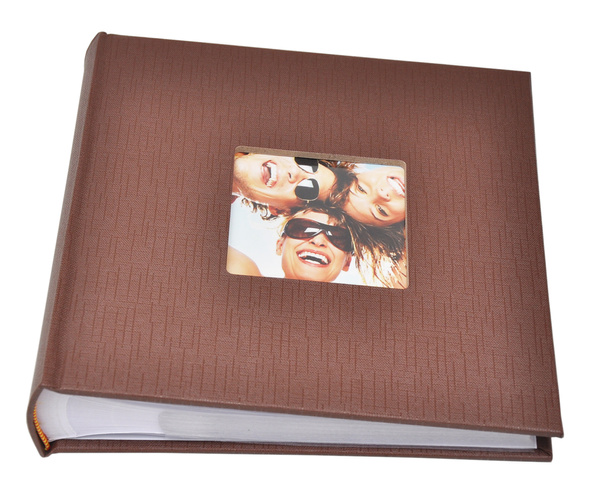 Album na zdjęcia w rozmiarze 10x15 cm - 200 zdjęć do wsuwania - BASIC BROWN - Brązowy