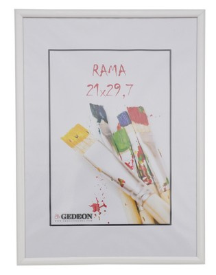 Ramka na zdjęcia w formacie 21x30 cm A4 - Kremowa - pleksa