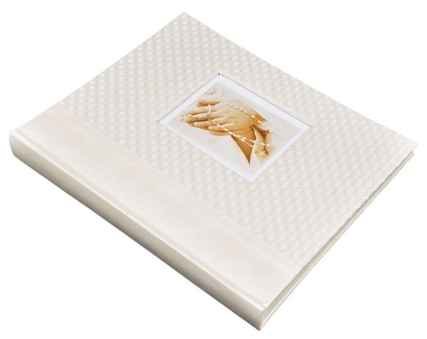 Album tradycyjny KOMUNIJNY DBCS20 FLIRT 20 kart - ecru - kremowe karty