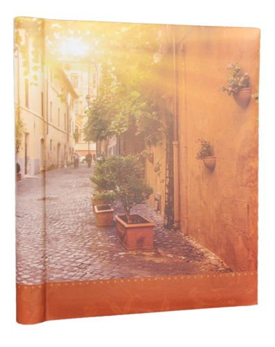 Album Samoprzylepny DRS10V ACTIV - brązowy - włoska uliczka