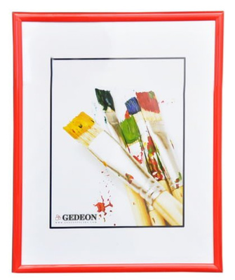 Ramka na zdjęcia plakat w formacie 30x40 cm - czerwona