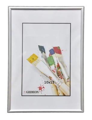 Ramka na zdjęcia w rozmiarze 13x18 cm - srebrna