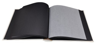 Album na zdjęcia do wklejania tradycyjny - DBCL30 SOUL - Złoty - CZARNE KARTY