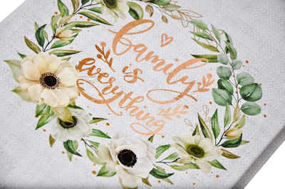 Album na zdjęcia 304 zdjęcia w rozmiarze 10x15 cm  LOVE FLOWER - 10x15/304 - klejony - kremowy - kwiecisty motyw