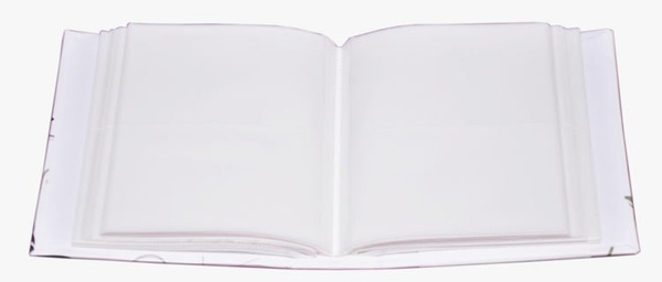 Album na 304 zdjęcia do wsuwania w rozmiarze 10x15 cm - 10x15/304 VINTAGE - brązowy - serca - klejony