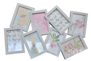 Ramka Galeria na 8 zdjęć w formacie 10x15cm - ARYCA033 - Biały