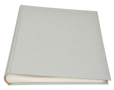 Album na zdjęcia do wklejania tradycyjny DBCL50 - LINEN SAGE - Szałwiowy - 50 kart 100 stron - Kremowe karty