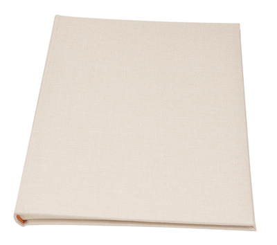 Album na zdjęcia do wklejania - tradycyjny DBCS20 LINEN SAND - Piaskowy - Kremowe karty - 40 kart 20 stron - materiałowa okładka