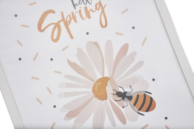 Ramka drewnopodobna - naturalna - na zdjęcie plakat dyplom w rozmiarze 30x40 cm - kolor biały - FC30p