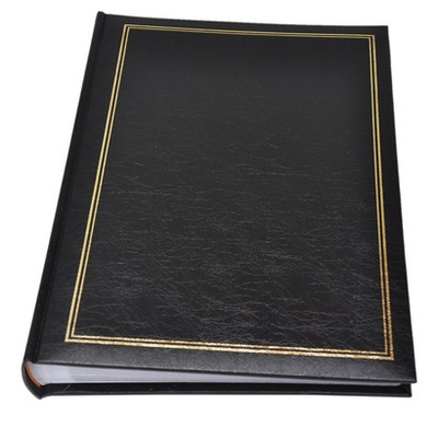 Album na 200 zdjęć w formacie 15x21 cm - 15x21/200 CLASSIC - Czarny - b68200