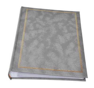 Album na 200 zdjęć w formacie 13x18 cm - 13x18/200 CLASSIC - Szary - b57200