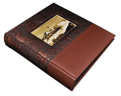 Duży Album Tradycjny SMART 50 kart - Miedziany - CZARNE KARTY