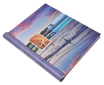 Album na zdjęcia samoprzylepny 30 kart 60 stron - SUMMER - zdjęcia pod folię - wielobarwny - widoczki