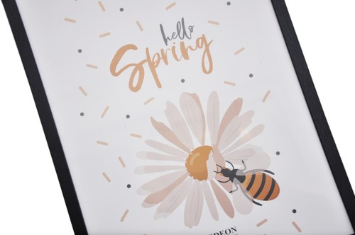 Ramka drewnopodobna - naturalna - na zdjęcie plakat dyplom w rozmiarze 30x40 cm - kolor czarny - FC30p