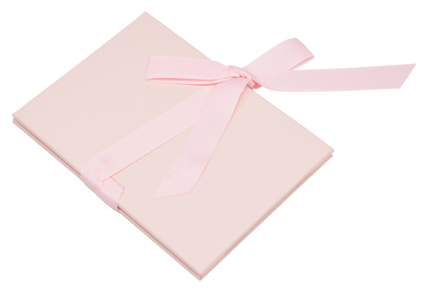 Album na zdjęcia harmonijka jamnik na 12 zdjęć w rozmiarze 15x21 cm -  LINEN PINK - Różowy - materiał - płótno