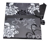 Album harmonijka typu jamnik 15x21/12 - LP68 Black&White - czarny