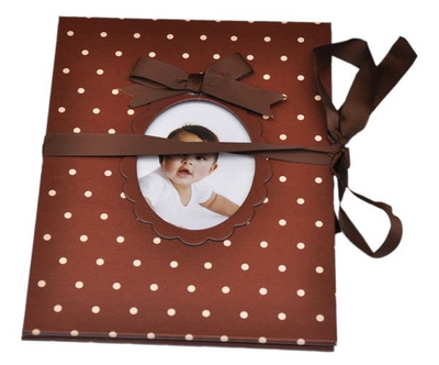 Album harmonijka typu jamnik 13x18/12 - YOUNG CHILD - dziecięcy - Brązowy