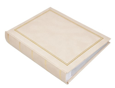 Album na 300 zdjęć do wsuwania w formacie 10x15 cm - 10x15/300 CLASSIC IVORY - kremowy