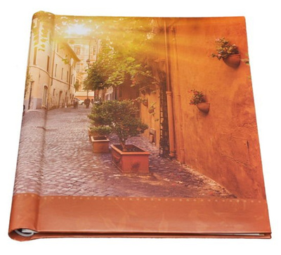 Album Samoprzylepny DRS10V ACTIV - brązowy - włoska uliczka