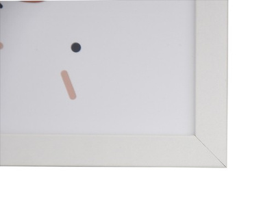 Ramka drewnopodobna - naturalna - na zdjęcie plakat dyplom w rozmiarze 30x40 cm - kolor biały - FC30p