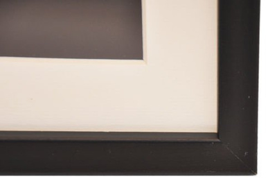 Drewniana Ramka Galeria na 4 zdjęcia w formacie 11x11cm- 71464 - czarna - Passe-partout