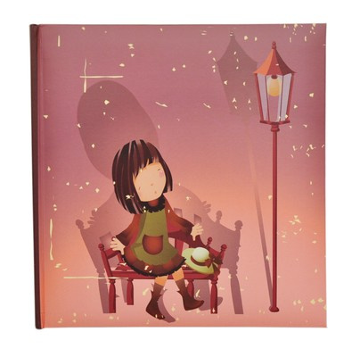 Album na zdjęcia do wsuwania zdjęcia w rozmiarze 10x15 cm - Album na 200 zdjęć - ANIME - Brązowy - Postać z anime - LENA