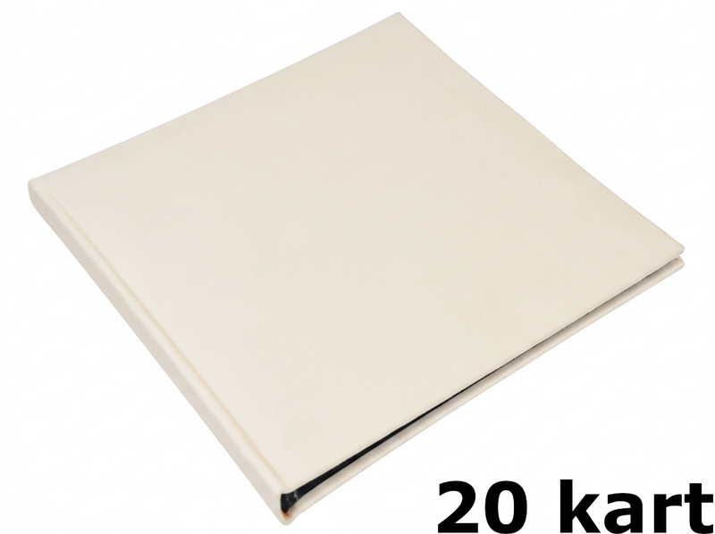 Ekskluzywny Album Fotograficzny Premium – Velvet Honey - 20 kart 40 stron - CZARNE KARTY