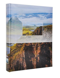 Album 10x15/200 szyty SCENERY - niebieski - Widoczki