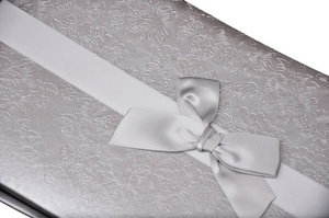 Album tradycyjny DBCX30 SILK - srebrny - czarne karty