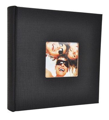Album na zdjęcia w rozmiarze 10x15 cm - 200 zdjęć do wsuwania - BASIC BLACK - Czarny