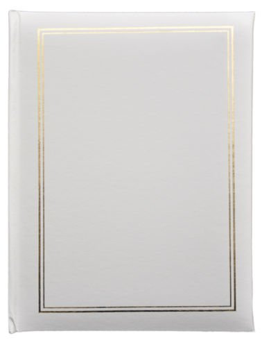 Album na 100 zdjęć w rozmiarze 15x21 cm do wsuwania - 15x21/100 CLASSIC - Biały