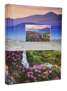 Album 10x15/200 szyty SCENERY - fioletowy - Widoczki