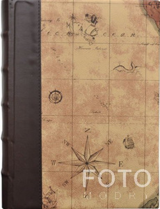 Album TRAVEL KD46300 w 10x15/300 - Brązowy - Mapa