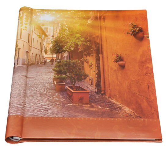 Album Samoprzylepny DRS10V ACTIV - brązowy - włoska uliczka