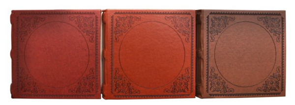 Ekskluzywny zestaw 3 albumów 10x15/200 DECOR SET 5 - Mahoń, brąz, ciemny brąz