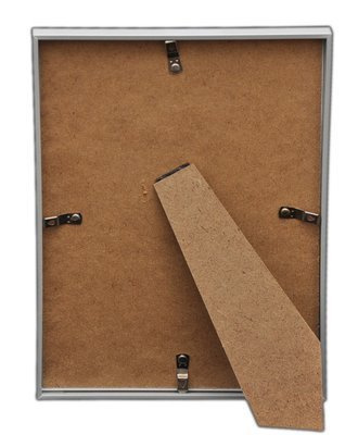 Ramka Dyplomowa na zdjęcie/plakat/dyplom w formacie A4 21X29,7 cm - srebrna PLEXI