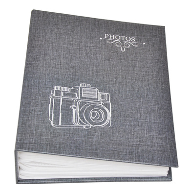 Album na zdjęcia 304 zdjęcia w rozmiarze 10x15 cm  CAMERA - 10x15/304 - klejony - grafitowy - aparat